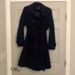 Calvin Klein trench coat double breasted
